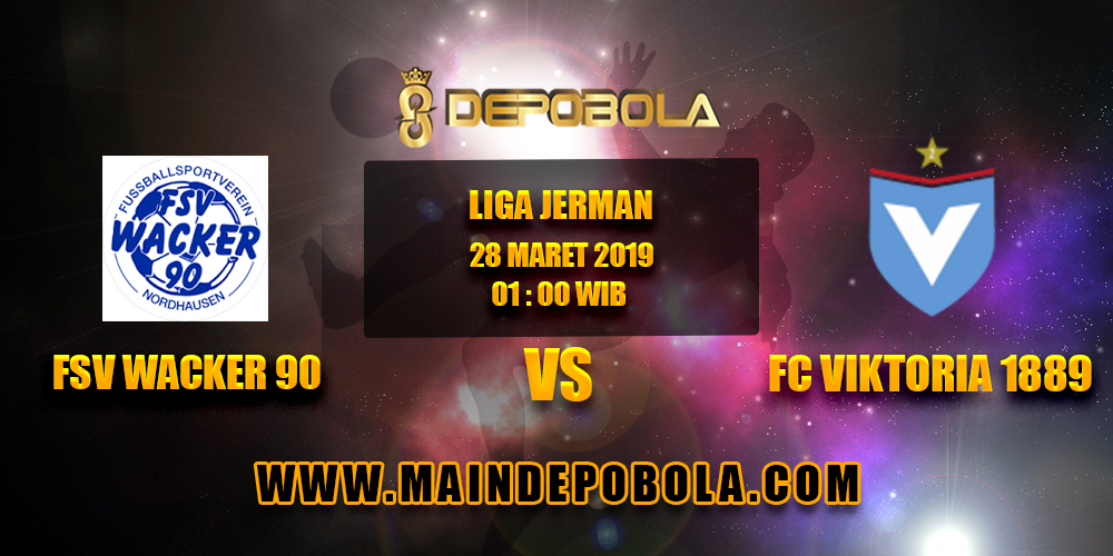 Prediksi Bola FSV Wacker 90 vs FC Viktoria 1889 28 Maret 2019