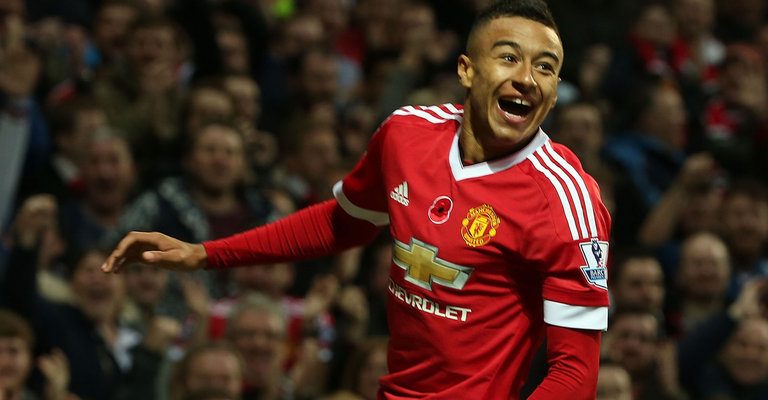 United Jesse Lingard Mengalahkan Derby 2-0