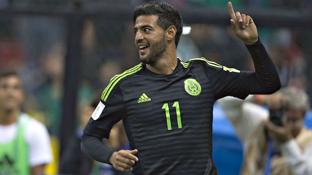 Carlos Vela bertekad untuk mengalahkan Tim mana pun pada Piala Dunia 2018