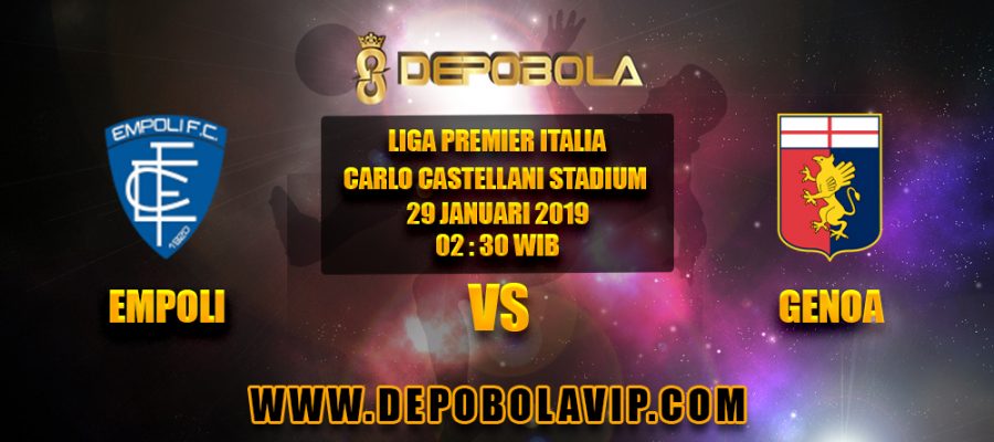 Prediksi Bola Empoli vs Genoa 29 Januari 2018